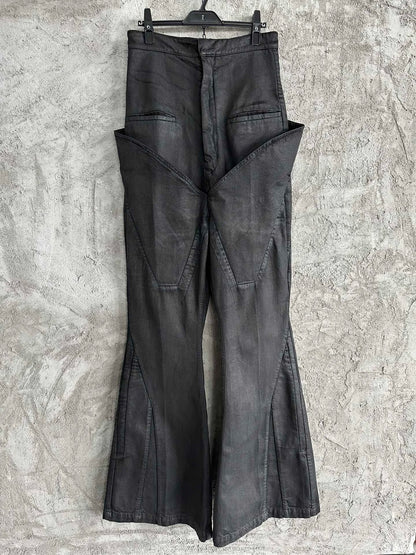 Shell 殻 Coated Flare Pant — Archive V.1