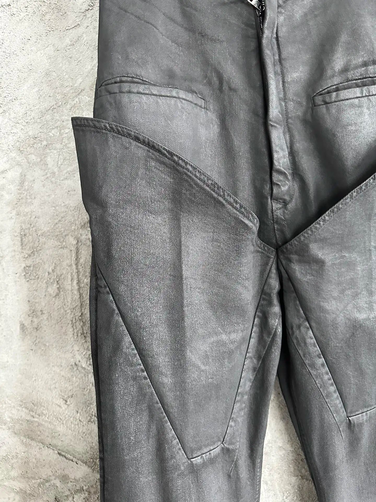 Shell 殻 Coated Flare Pant — Archive V.1