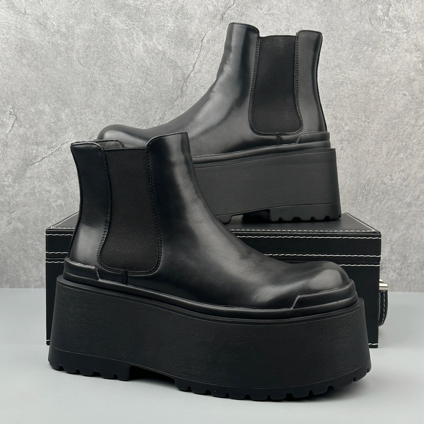 Aegis 盾 Platform Ankle Boot — Archive V.1