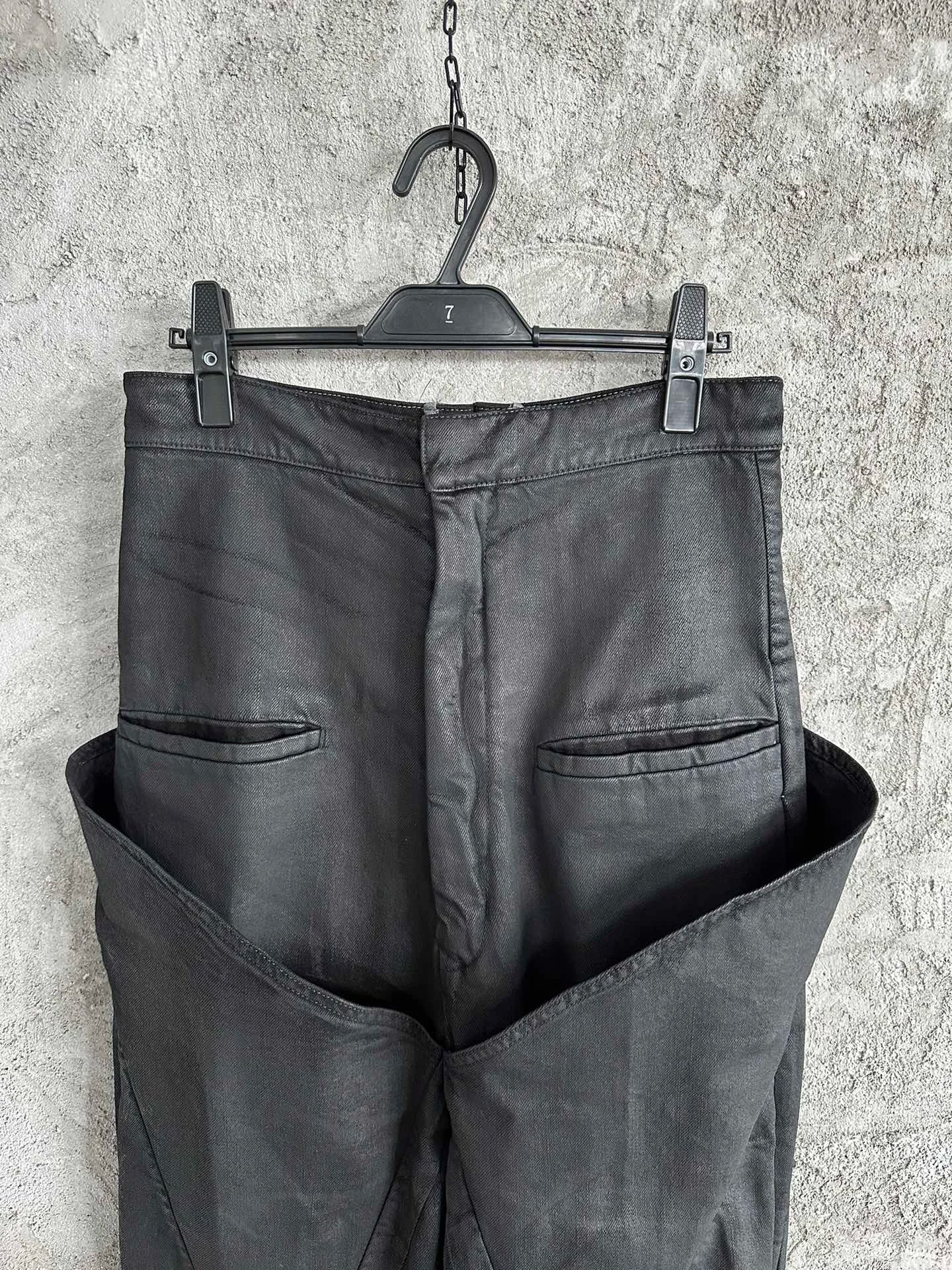 Shell 殻 Coated Flare Pant — Archive V.1
