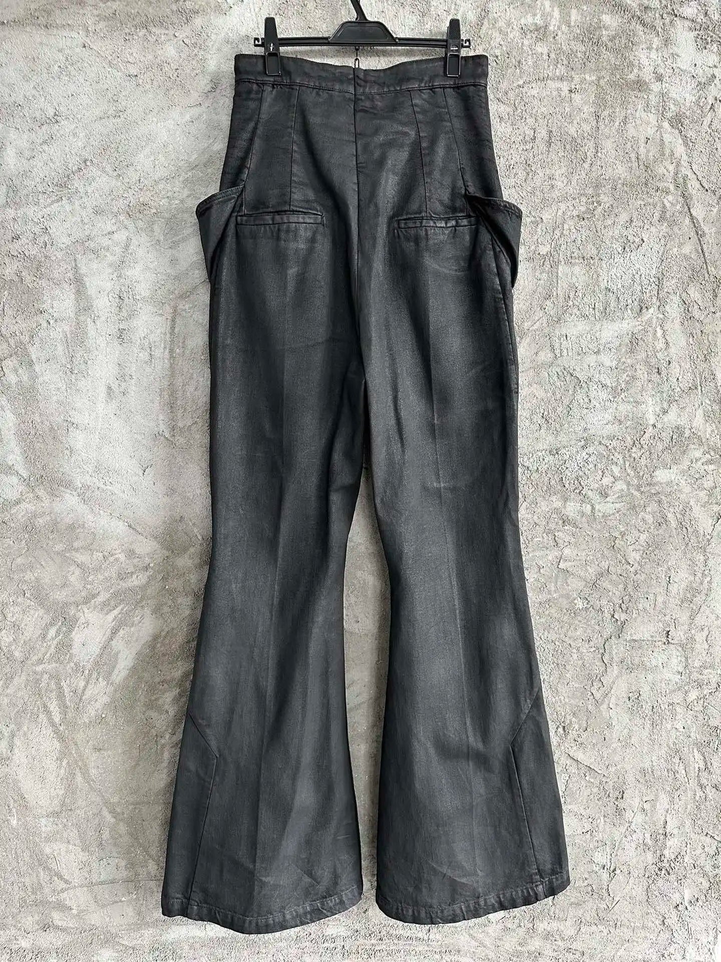 Shell 殻 Coated Flare Pant — Archive V.1