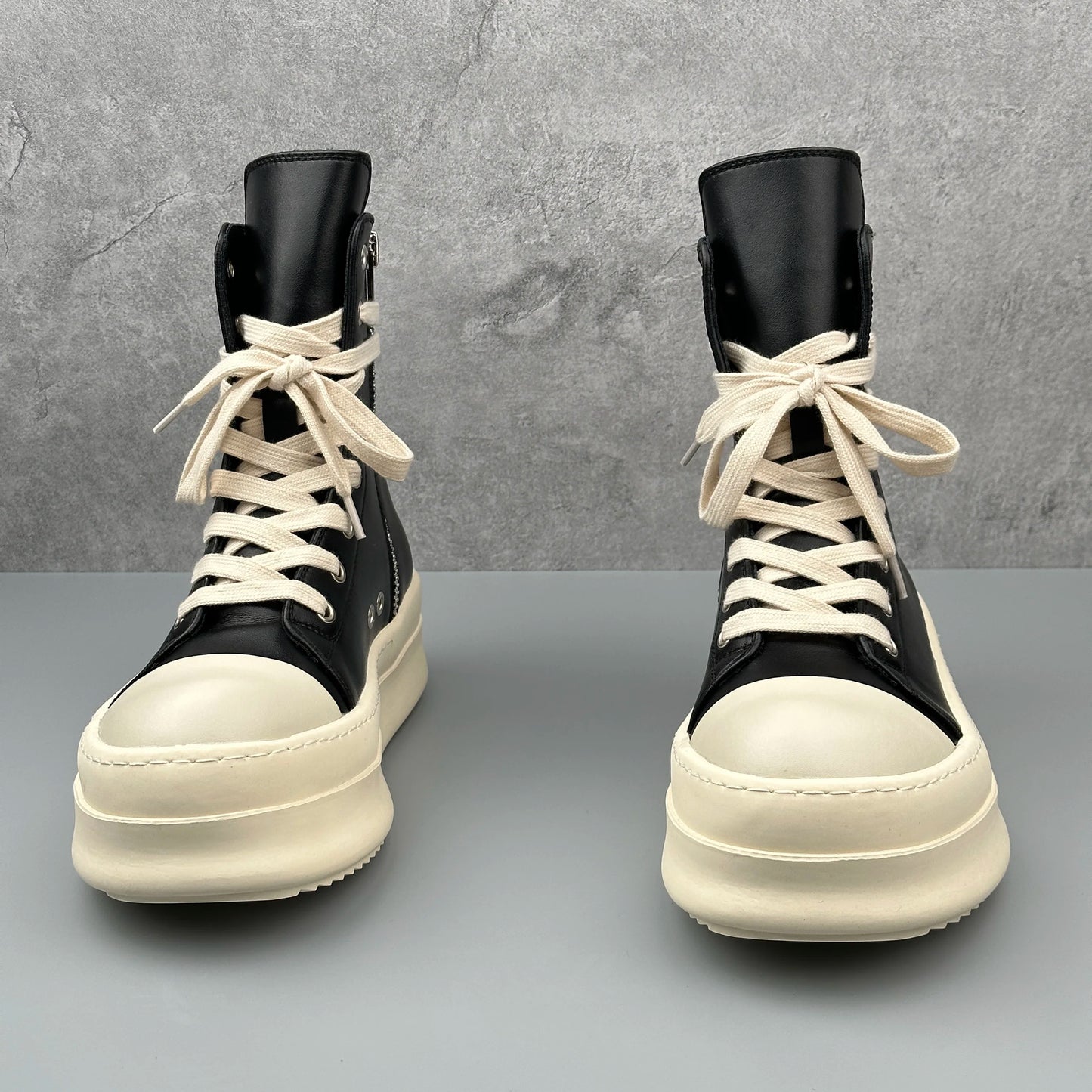Gressus 歩 High-Top Leather Sneakers — Archive V.1