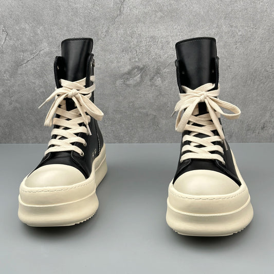 Gressus 歩 High-Top Leather Sneakers — Archive V.1