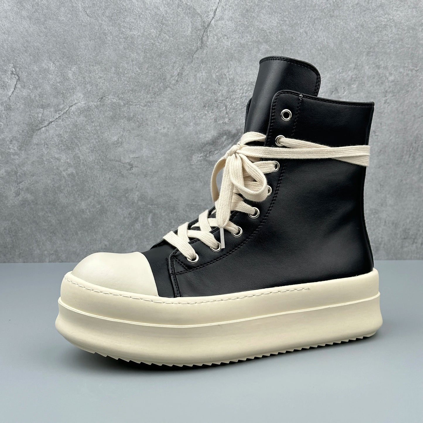 Gressus 歩 High-Top Leather Sneakers — Archive V.1